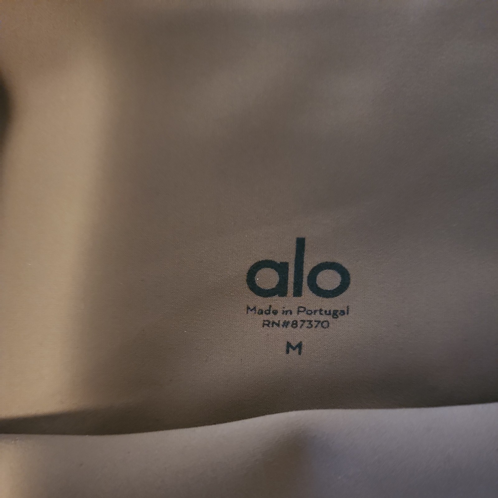 ALTRA Leggings Alo Yoga donna guerriero strappato vita alta rosa polvere taglia media