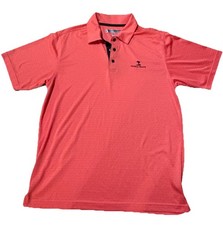 Pebble Beach Polo Dry-Luxe Performance Men's Golf Shirt Size Large