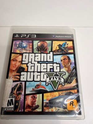   Grand Theft Auto V GTA 5 PS3 Complete CIB Map Included Rockstar Games