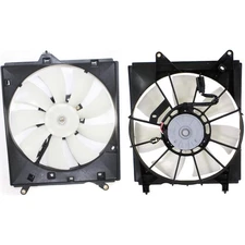 Radiator Cooling Fan w/ A/C Condenser Fan For 2000-2004 Toyota Avalon LH & RH