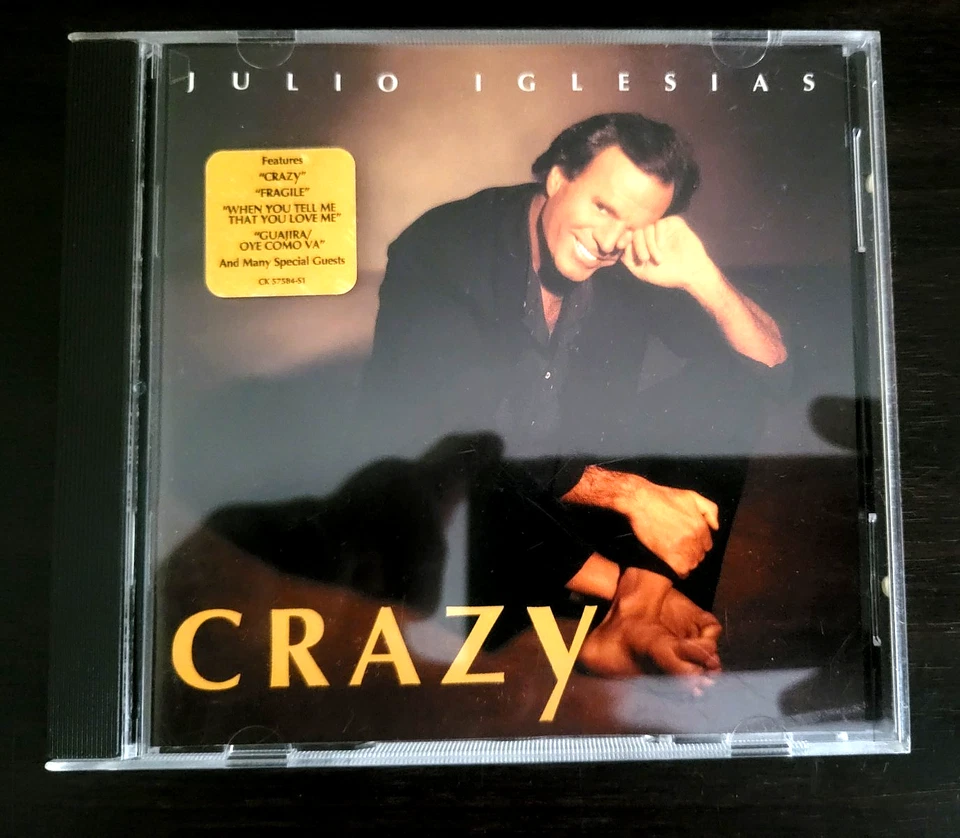 Julio Iglesias - Crazy - Latin Pop Romantic easy Listening Excellent CD - Image 2 of 4