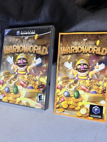 Wario World - Nintendo GameCube | Authentic And Tested Complete With Manual