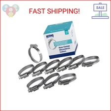NORMA 01266704050-000-0541 Hose Clamps, 40 mm-60 mm X 9 mm W4 (Pack of 10)