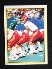 1985 Topps Football Stickers Bill Kenney #51
