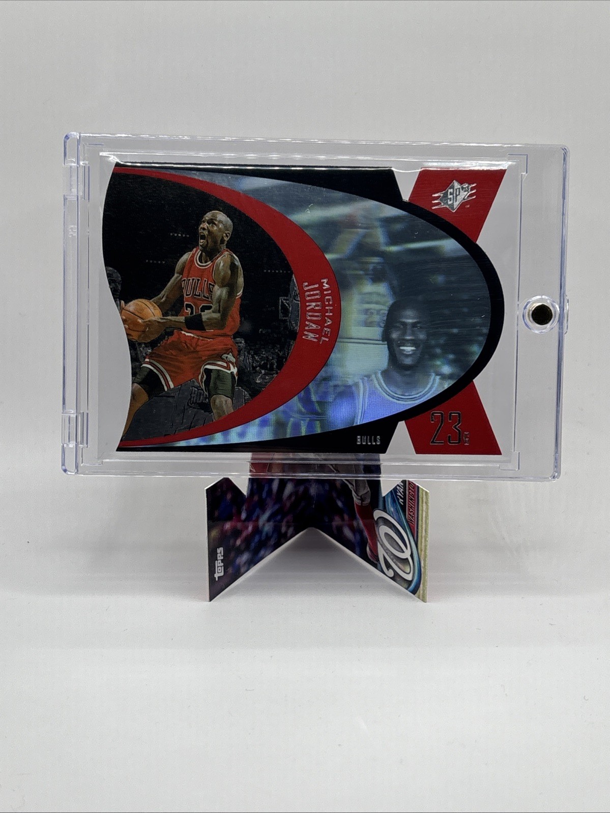 1997 SPx Basketball Michael Jordan #SPX5 Chicago Bulls Upper Deck Sample