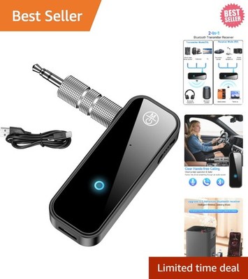 Bluetooth 5.4 Wireless Adapter: 2-in-1 Transmitter & Receiver for Audio Enjoy...