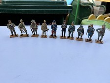 Delprado Pewter Soldiers X 10 Different American British German