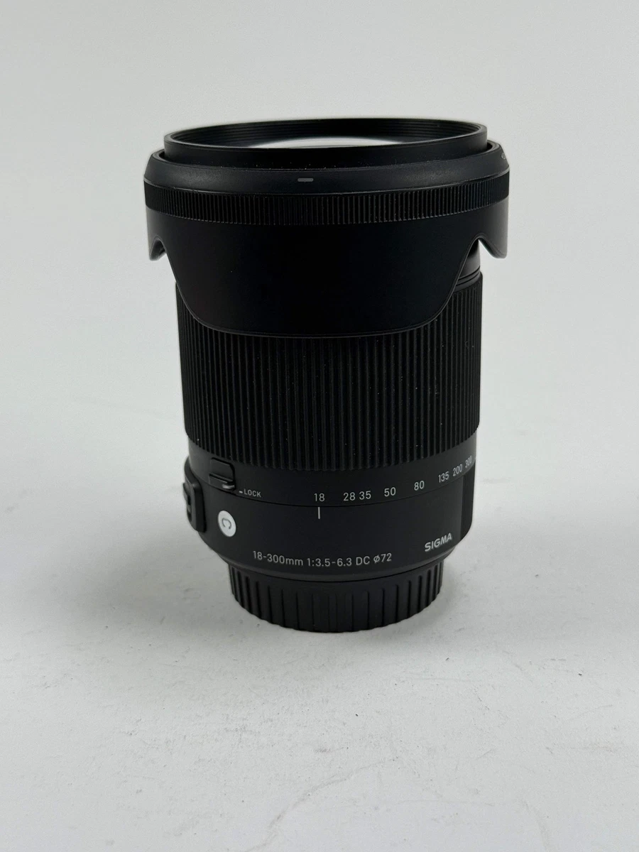 Sigma 18-300mm Focal Camera Lenses for sale | eBay