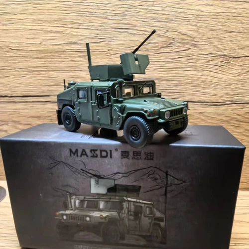 Masdi 1/64 Hummer H1 Armored Car Military Vehicle Diecast Car Model Collection - Picture 5 of 8