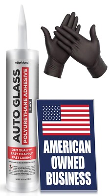 ''Fast-Curing Polyurethane Windshield Adhesive - High Bond Automotive Sealant ''