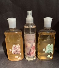 Bath Body Works LOT WARM VANILLA SUGAR SHOWER GEL /Bubble Bath Body Splash .