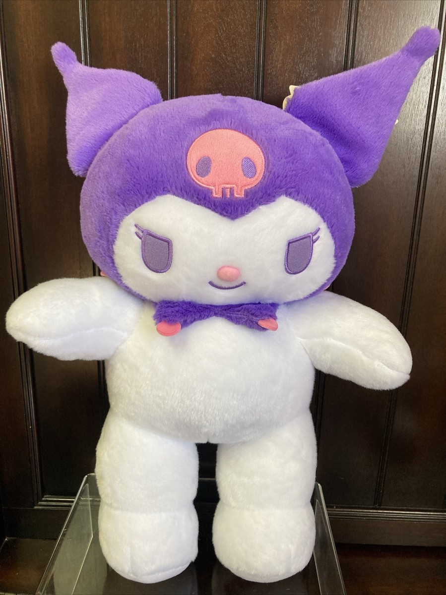 2023 Build a Bear Sanrio Purple Kuromi Heavy Stuffed Plush 18”T