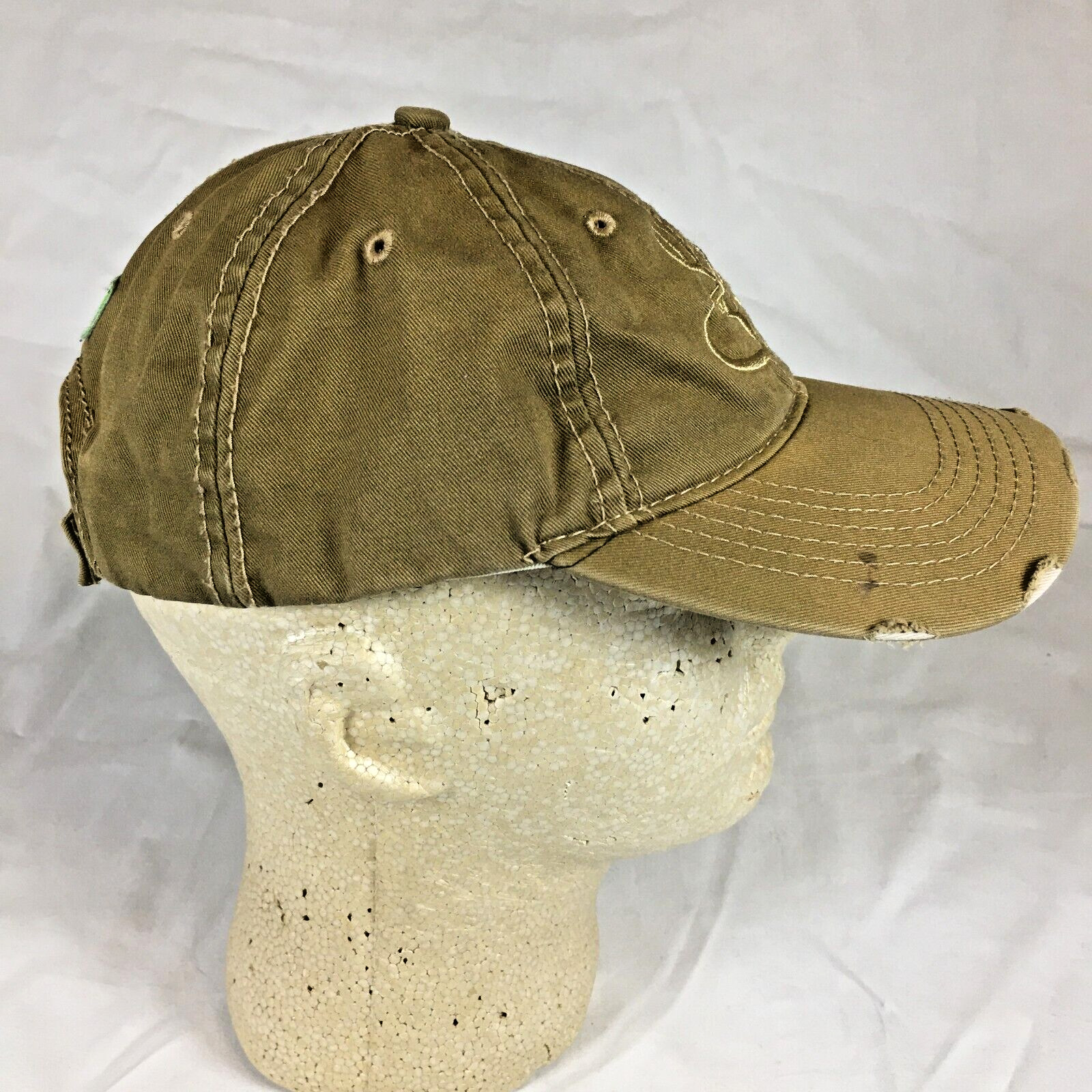 Primos Distressed Hat Cap Adjustable Strapback Gr… - image 4