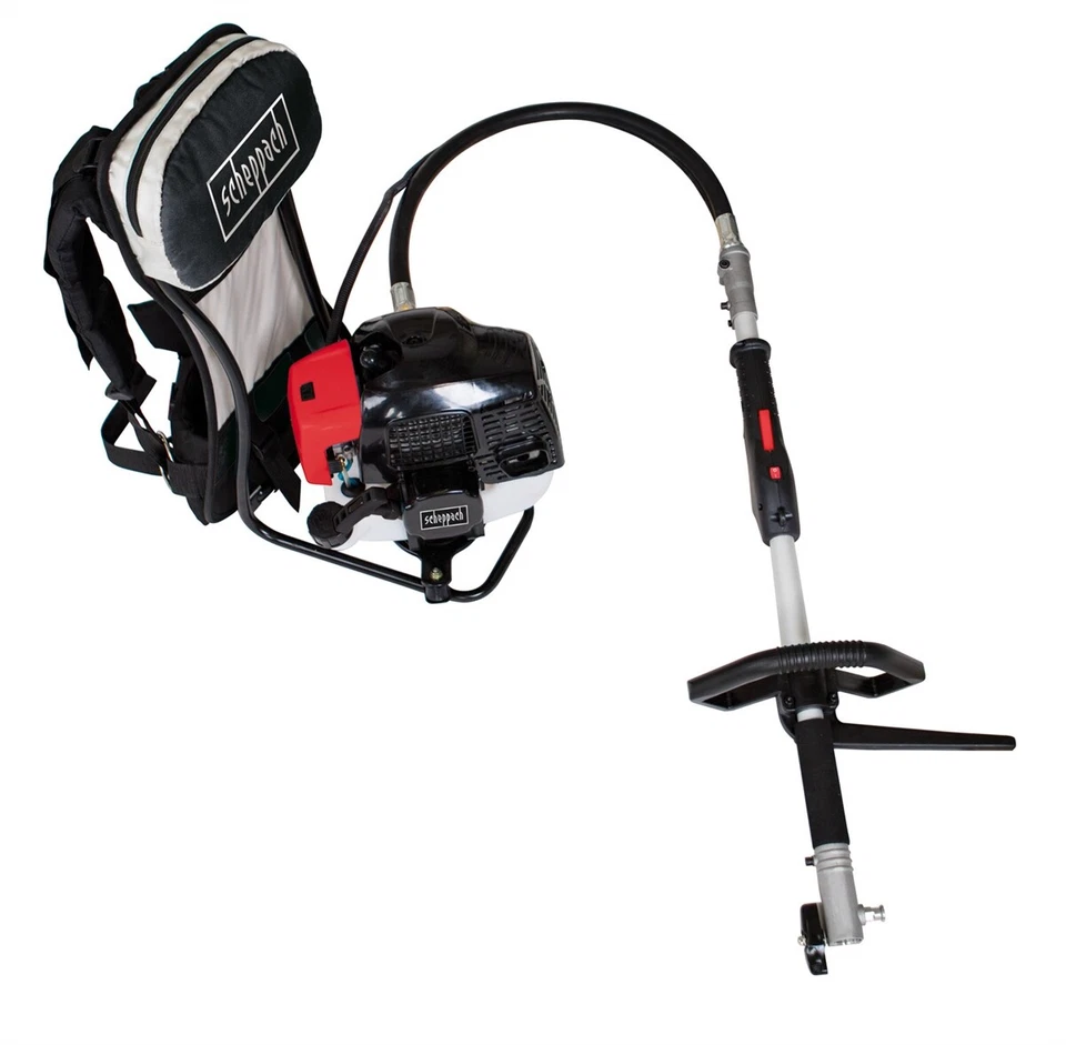 Scheppach 4in1 Benzin Gartenpflegeset Heckenschere Trimmer Rucksack MFH5300-4BP - Bild 4 von 4
