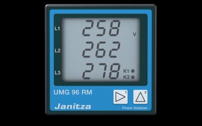 JANITZA MULTIFUNKTIONS-LEISTUNGSANALYSATOR UMG96RM 24-90V 52.22.070
