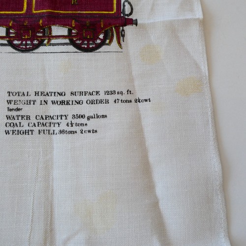 Toalla de té Trains by Ulster Hugh Evelyn Design puro lino irlandés cocina ferrocarril - Imagen 8 de 10