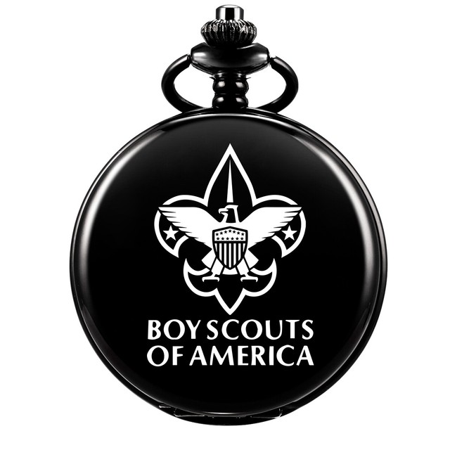 The Boy Scouts of America Pattern Pocket Watch Gfit for Eagle Scout BSA