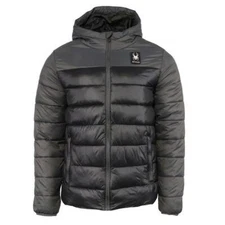 NEW Spyder Circuit Insulated Puffer Jacket Men's S-M-L-XL Polar Grey / Black