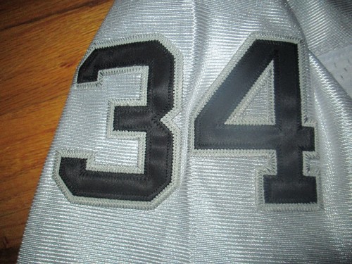 AUTHENTIC Older MADE IN USA Vtg 1987 Mitchell & Ness BO JACKSON Jersey Sz 60 2X - Picture 11 of 14