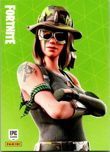 2020 Panini Fortnite Series 2 #34 Swamp Stalker Uncommon Outfit 