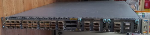 Juniper QFX5100-24Q-3AFO Switch 24 QSFP+ Ports 2x QFX-EM-4Q Modules AFO Airflow - Photo 7/7