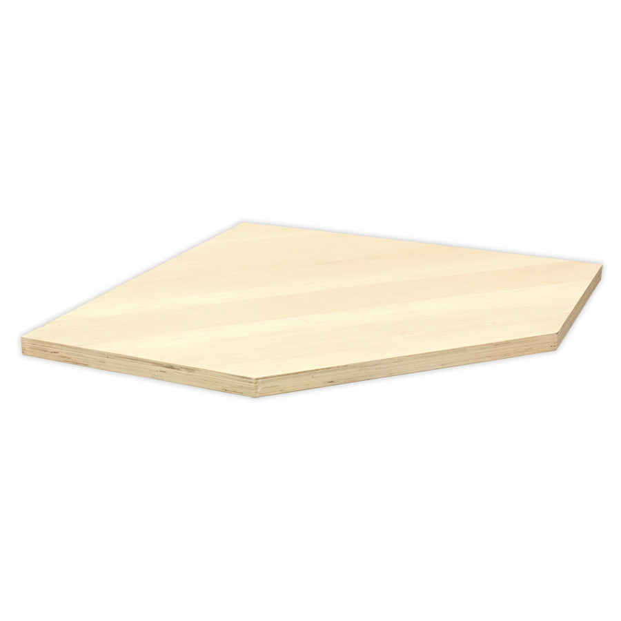 Sealey APMS60PW Pressed Wood Worktop for Modular Corner Cabinet 865mm