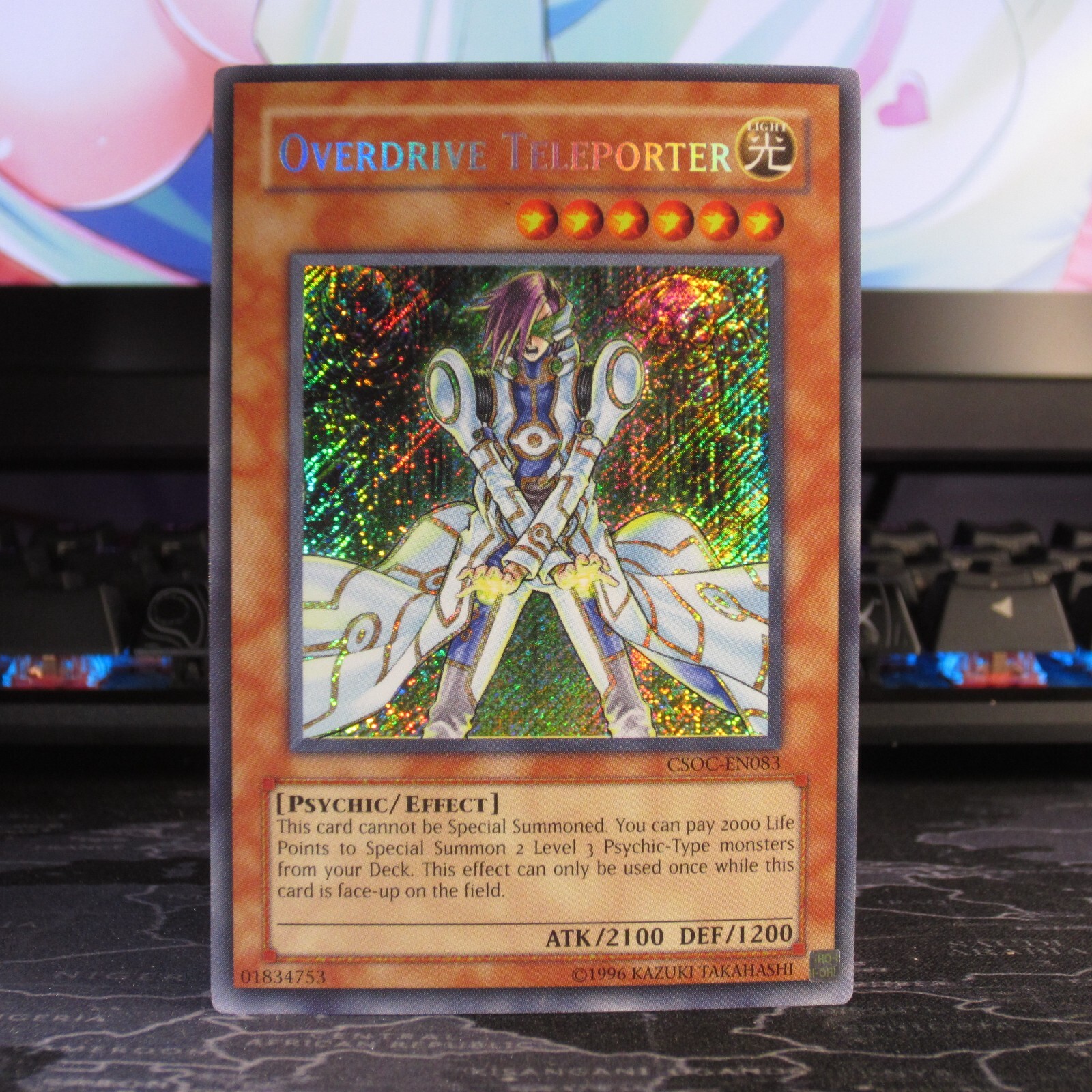 1X OVERDRIVE TELEPORTER CSOCEN083 SECRET NEAR MINT YUGIOH eBay
