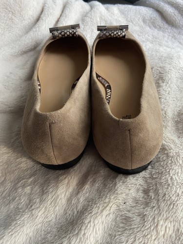 Ballerine beige Michael Kors come nuove taglia 9M/40 pelle velluto - Foto 3 di 6