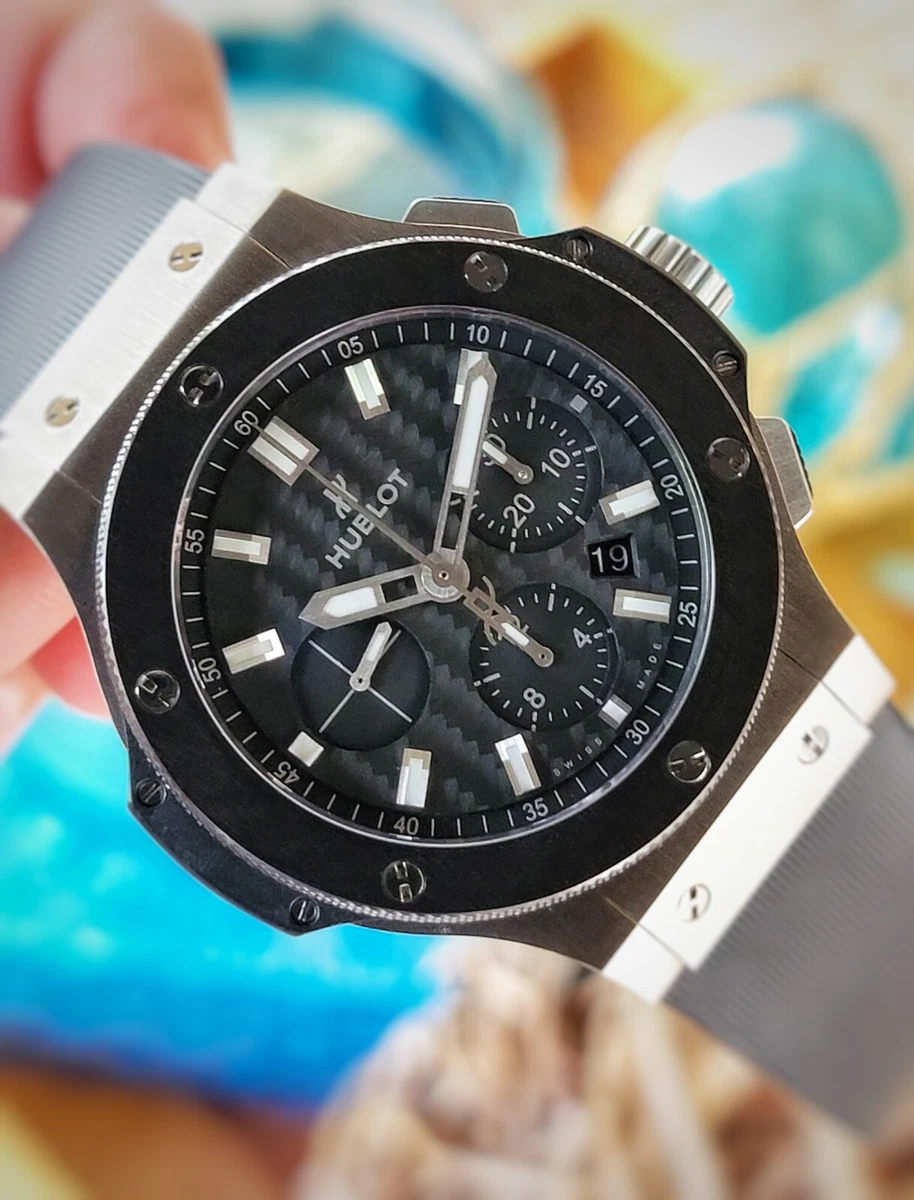 Hublot Big Bang 44mm Steel Ceramic Carbon Fiber Dial 301.SM.1770.RX