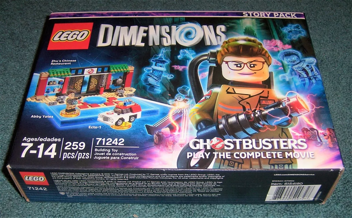 Lego Dimensions Story Pack 71242 NEW Girl Abby Yates Ecto-1 |