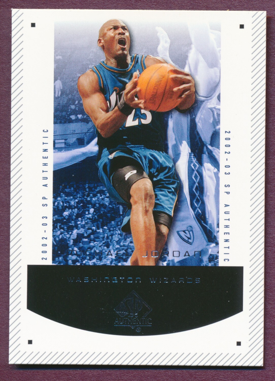 2002-03 Upper Deck SP Authentic MICHAEL JORDAN #99 Washington Wizards