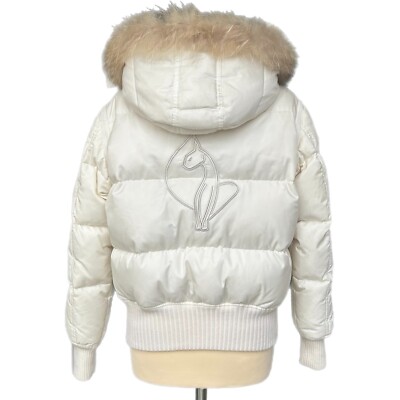 2000s Baby Phat Bubble Coat Vintage Y2k Baby Phat White Fur