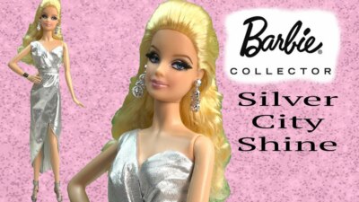 BARBIE The Look Red City Shine AA NRFB Cils implantés