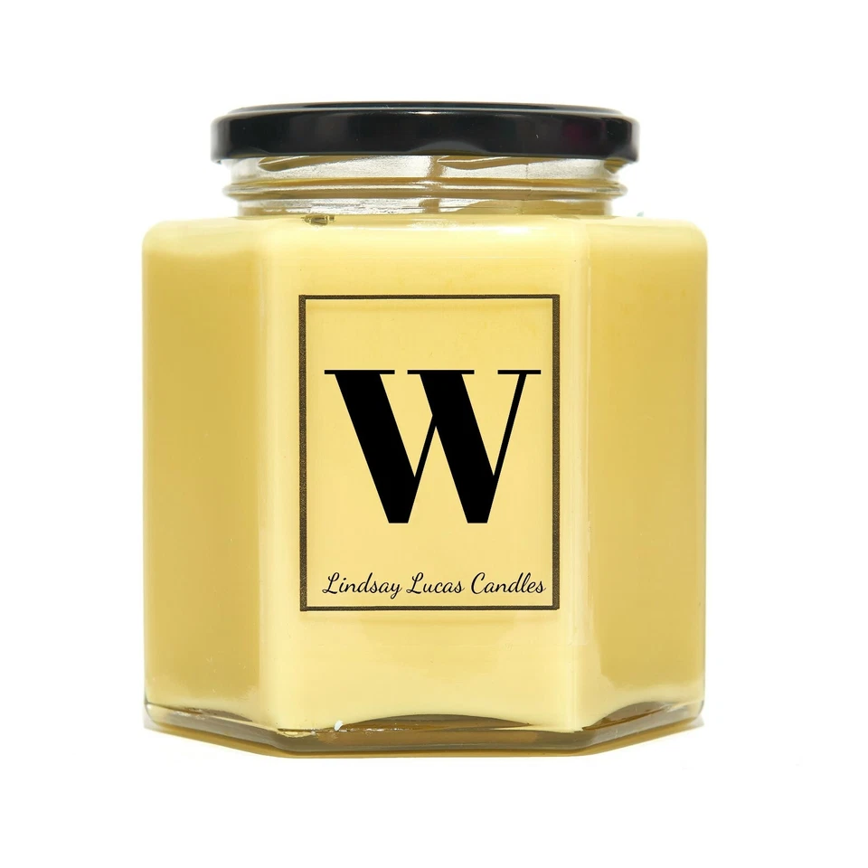 Letter W Alphabet Scented Candle - Image 3 of 4