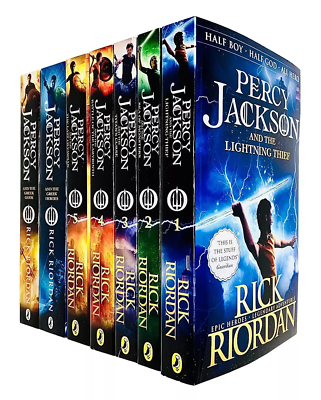The Percy Jackson Collection 7 Books Box Set By Rick Riordan NEW
