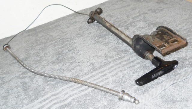 1965 1966 Mustang Fastback GT Shelby ORIG PARKING BRAKE HANDLE + CABLE