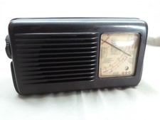 MARELLI 9U65C Antica RADIO D'EPOCA VALVOLE Comodino 1947 FUNZIONANTE 110 Volt !