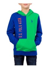 U.S. Polo Assn. Boy's Colorblock Hoodie, Size XL 14-16 