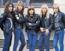 Hard Rock Band IRON MAIDEN Glossy 8x10 Photo Bruce Dickinson, Steve Harris Print