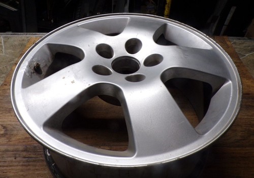 2000-2001 AUDI A6 01 QUATTRO WHEEL RIM 16X7 5 TAPERED SPOKE ALUMINUM ALLOY OEM - Picture 6 of 7