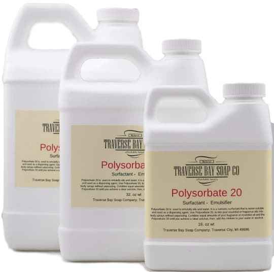 Polysorbate 20, 100% pure, Soap making supplies, massage oil