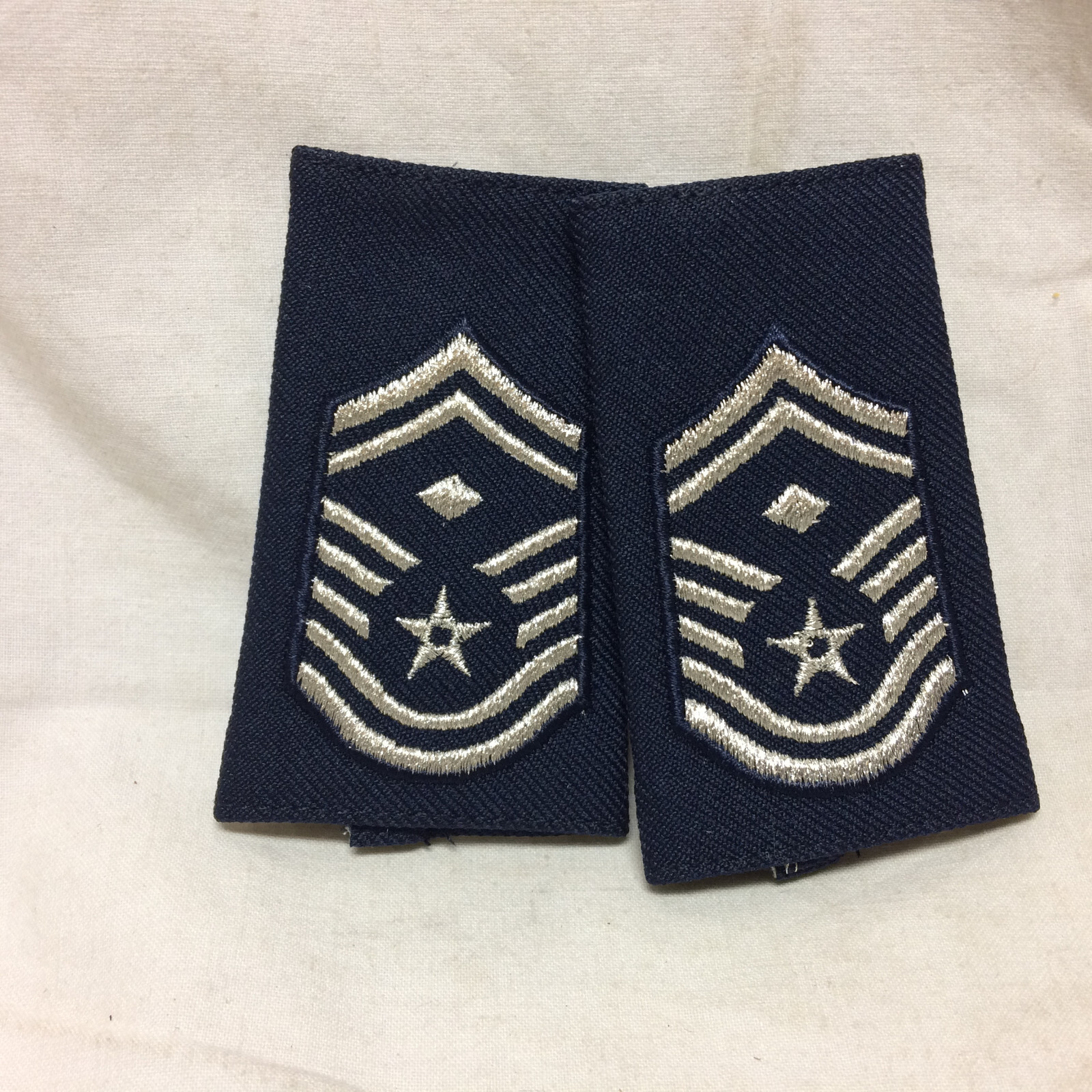 Military Uniform Shoulder Epaulet pair (2) Air Force Chief Master Sergeant eBay