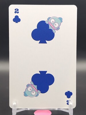 Hangyodon Sanrio Charakter Spielkarte Trump HAPIDANBUI Japan Very Rare Club 2