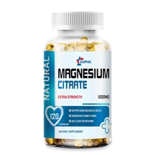 Magnesium Potassium Citrate 1000mg 120 Cápsulas Citrato de Magnesio y Potasio
