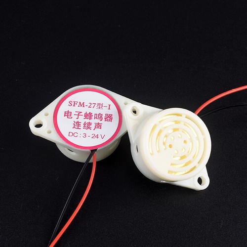 DC 3-24V 90DB Electronic Buzzer Repeated Beep Alarm Sound Sounder Beeper - Picture 5 of 11