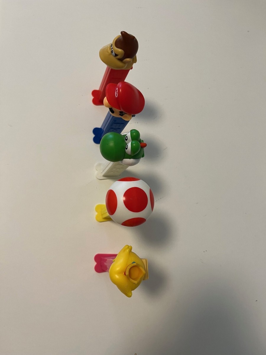 PEZ Nintendo Super Mario Bros Set of 5 Mario Tod Donkey Kong Yoshi Princess Peac View 5