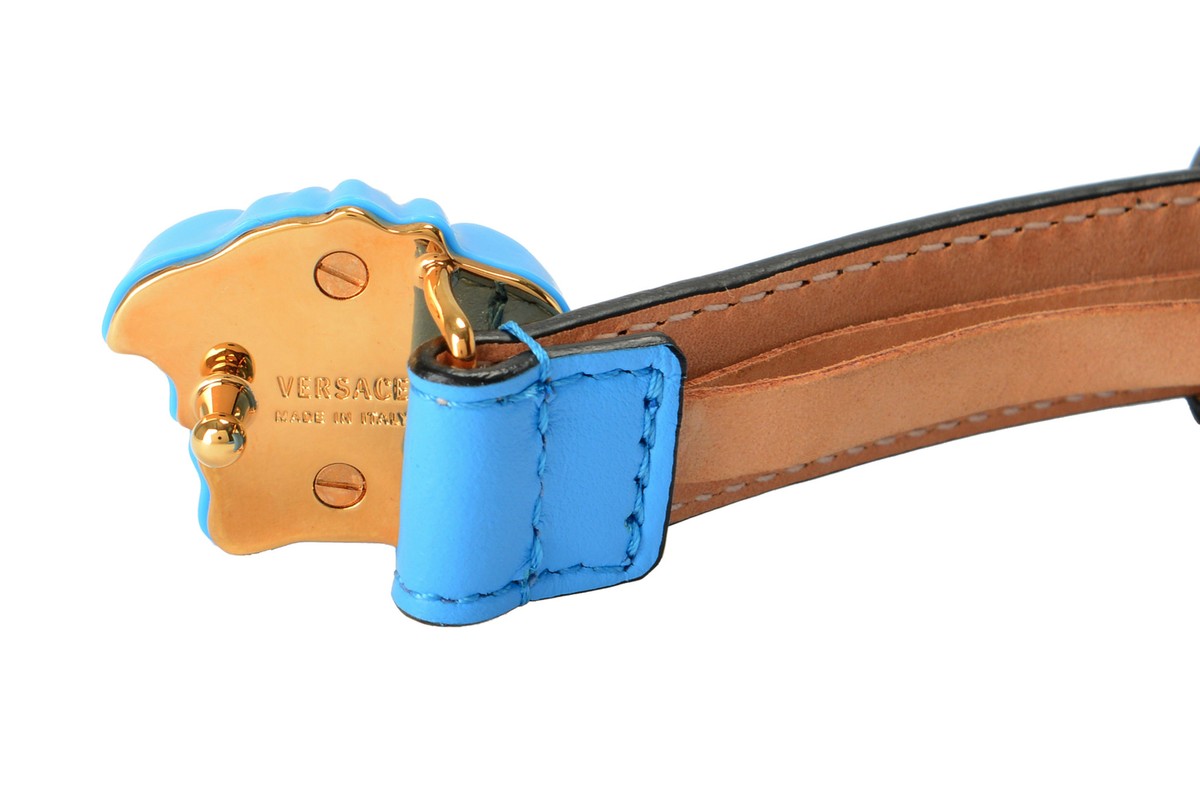 VERSACE メデューサ レザー　ベルト 90/36 a419 VERSACE メデューサ レザー ベルト 90/36 a419