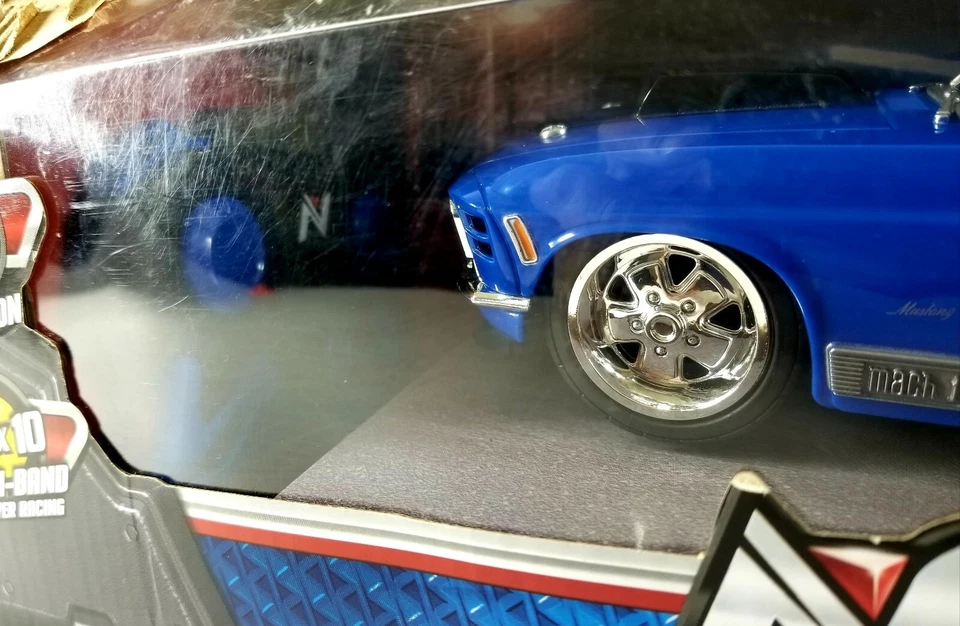 Nikko Radio Control RC Muscle Classics 1970 Ford Mustang Mach1 - Image 3 of 4