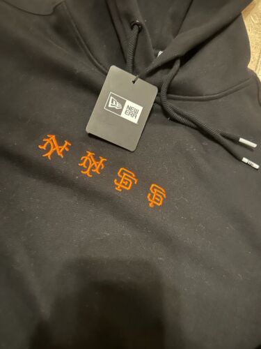 New Era New York Mets San Francisco Giants Cooperstown Collection Hoodie NWT - Picture 2 of 4