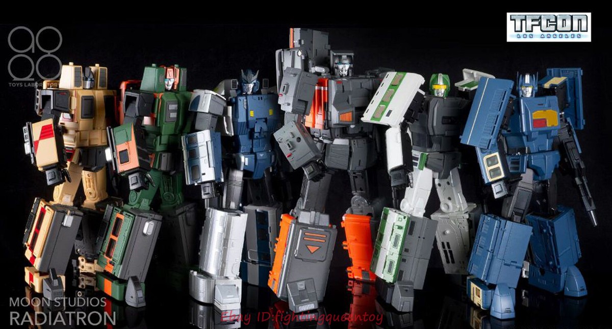 Moon Studio MS 01-06 Raiden Transformation Toys Train troops 6